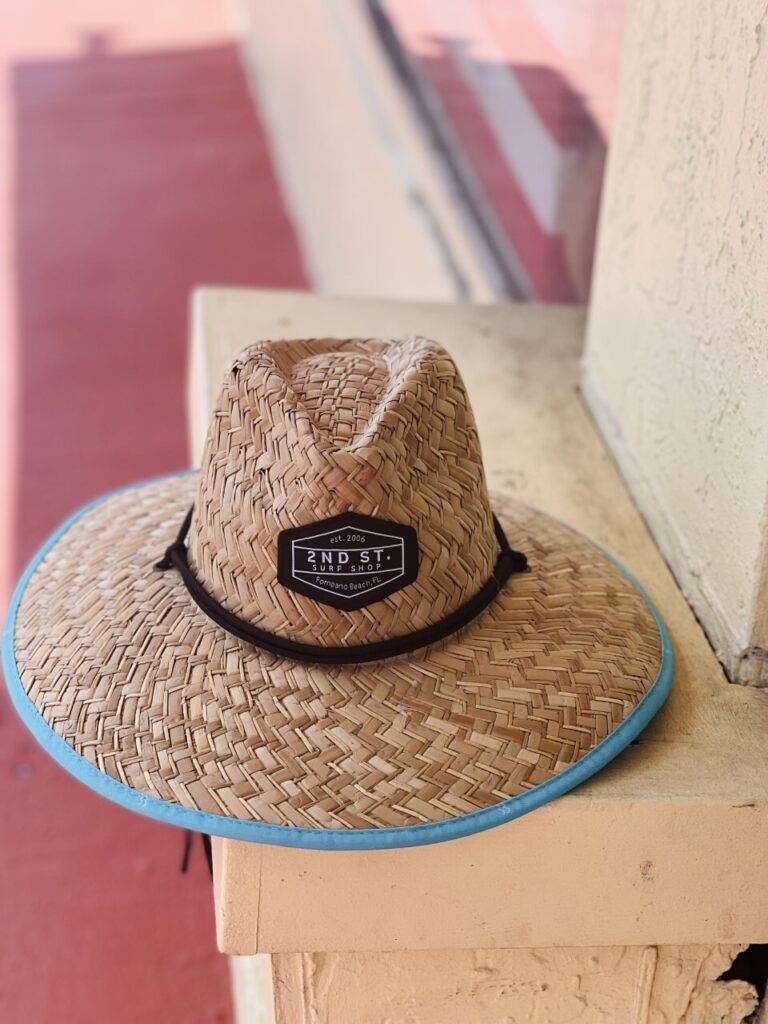 Surf style cheap straw hats